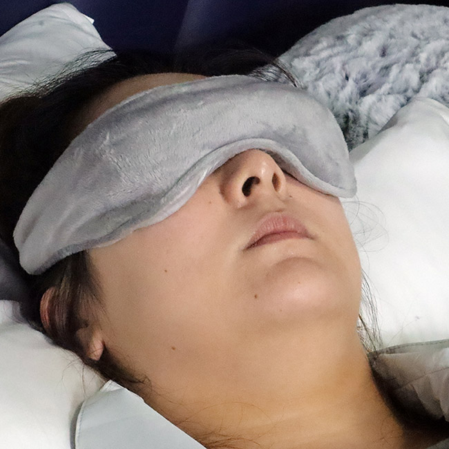 Maschera per gli occhi ponderata